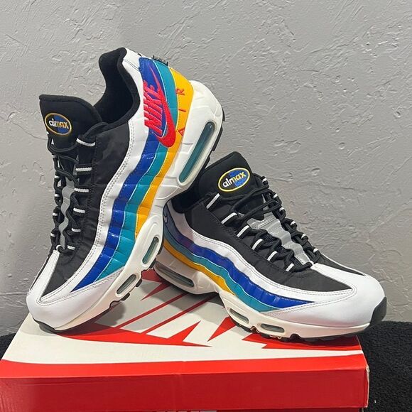 🔥🔥 NIKE Air Max 95 PRM Windbreaker Running Shoes Men Sz 12 - PERFECT with Box - Picture 1 of 16